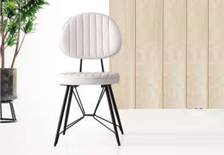 Ahtapot Chair White Leather