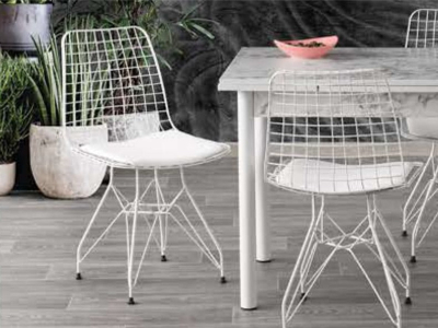 Wire Chair White