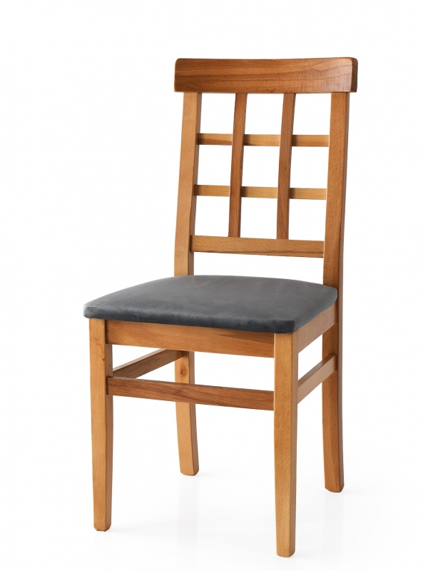 Enzo Wooden Chair Natural ByfcV27